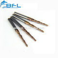 BFL Tungsten Carbide 2 Flautas Taper Bola Nariz Endmill Cortador De Madeira